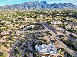 Neighborhood and valley aerial