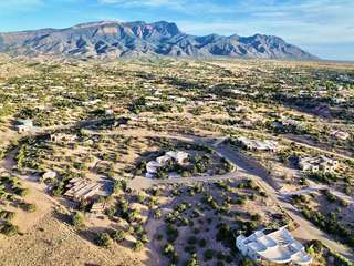 Outlined lot aerial